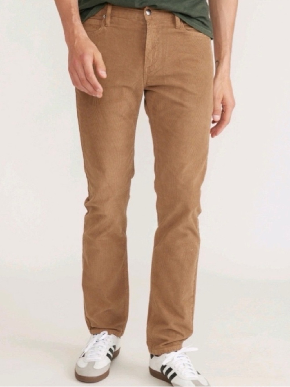 Marine Layer Cambridge Corduroy Pants in Tan